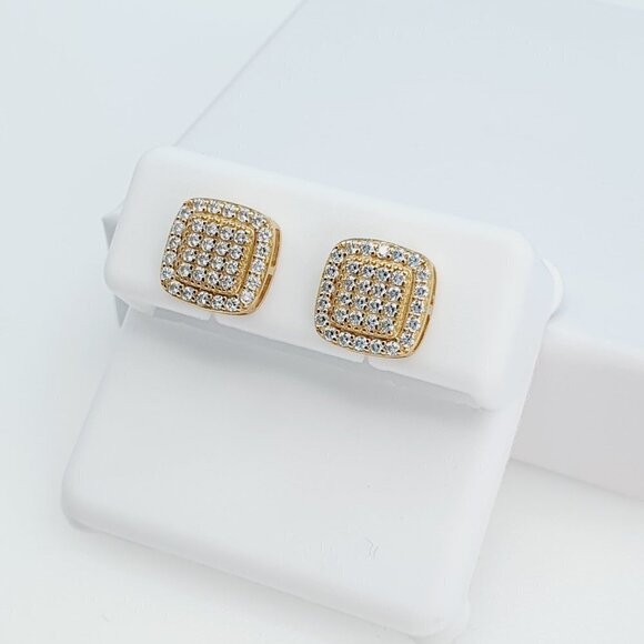 "925 Sterling Silver Cubic Zirconia Earrings, U19254803 - Picture 9 of 11